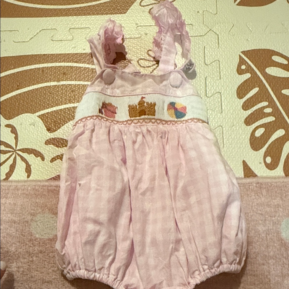 Pink Kids One Piece Bodysuit